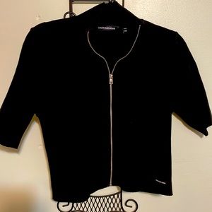 Calvin Klein zip up cardigan